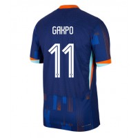 Nederland Cody Gakpo #11 Bortedrakt EM 2024 Kortermet